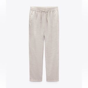 ZARA FLOWY ANKLE PANTS💟